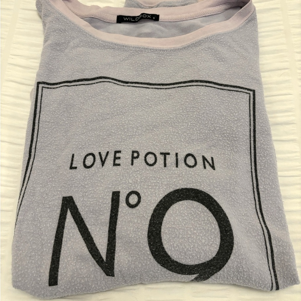 Purple Wildfox long sleeve size S
